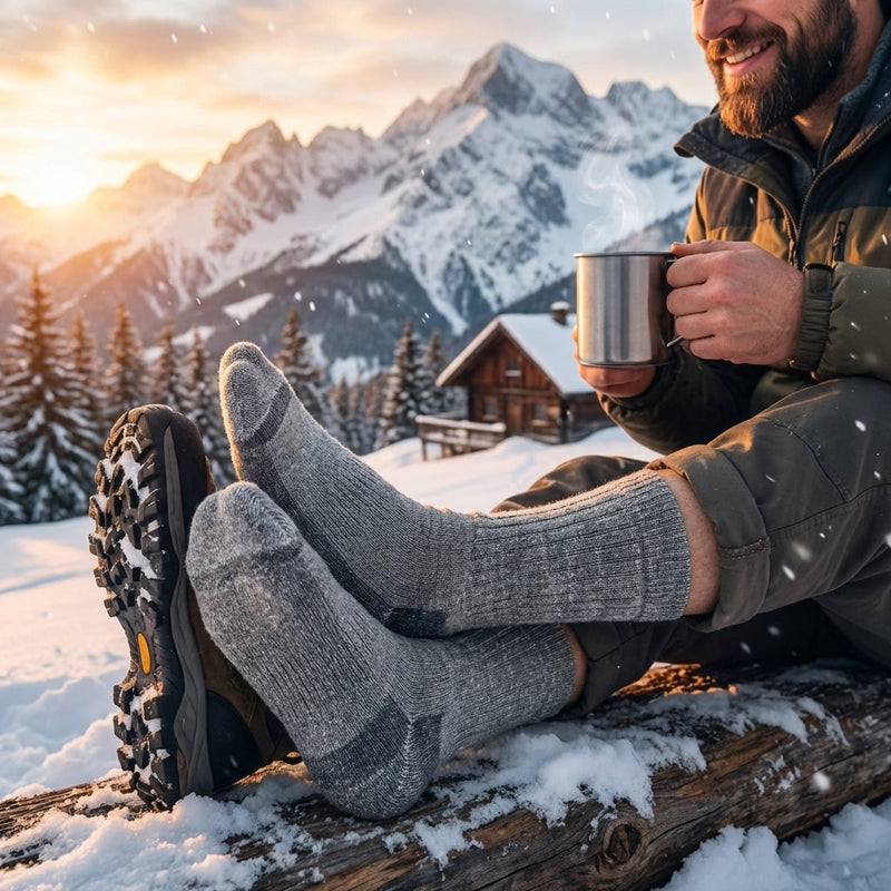 Calze Trekking Termiche in Lana Merino per Clima Freddo