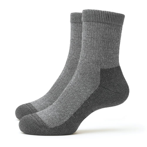 K-Trek Heavy - Calze Pesanti Termiche in Lana Merino - Grigio